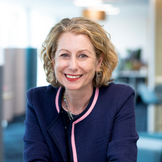 Head shot of Sara McFall, Acting Head of Strategy and Insights
